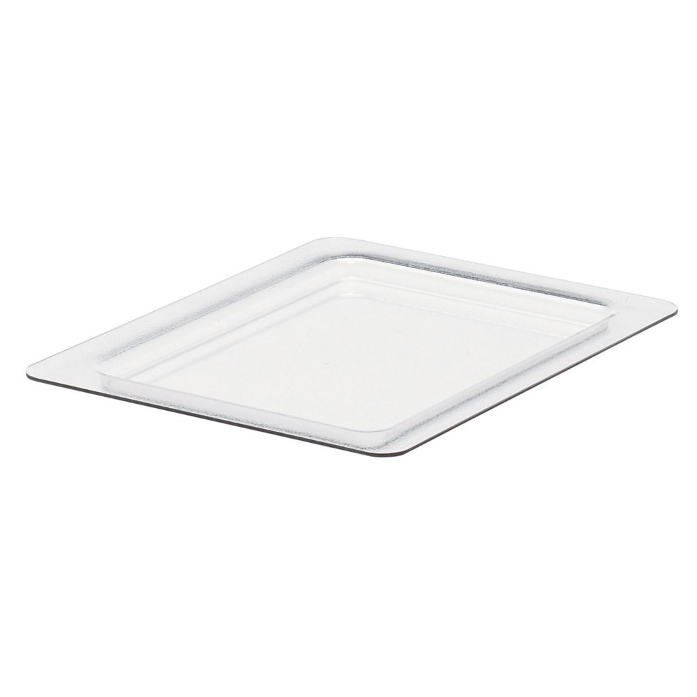Cambro ColdFest&reg; Clear Half Size Flat Food Pan Lid