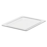 Cambro ColdFest&reg; Clear Half Size Flat Food Pan Lid
