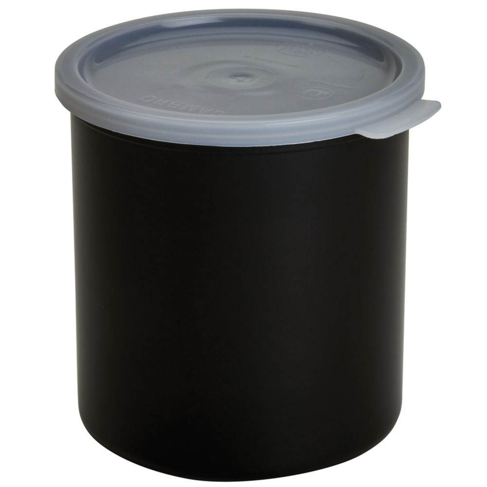 Cambro Black 3 Qt Crock w/ Lid