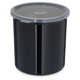 Carlisle Classic&trade; Crock w/ Lid, Black, 1.2 Qt