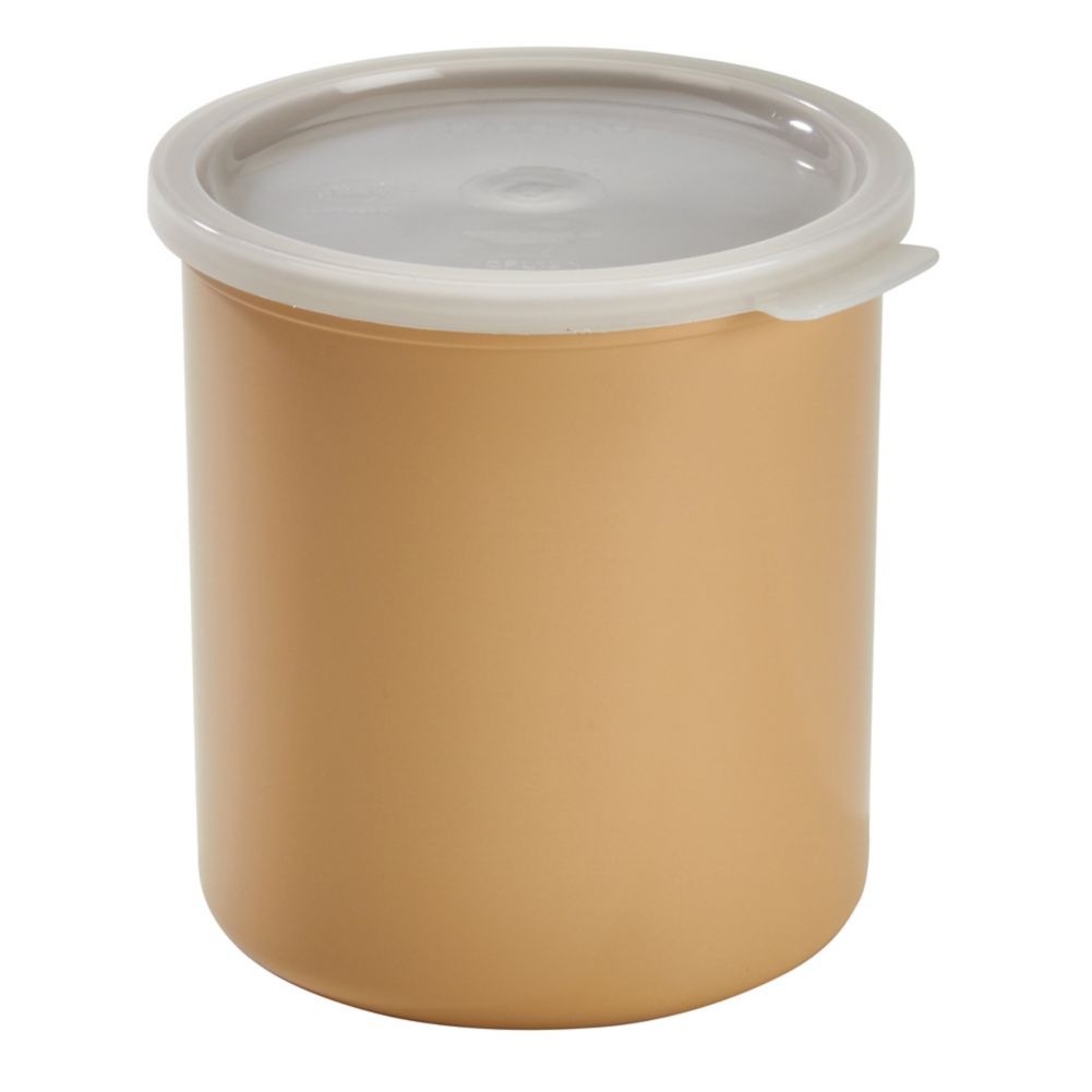 Cambro Beige 3 Qt Crock w/ Lid