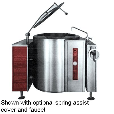 Blodgett 60 Gallon Gas Tri-Leg Kettle w/ Manual Tilt Mechanism