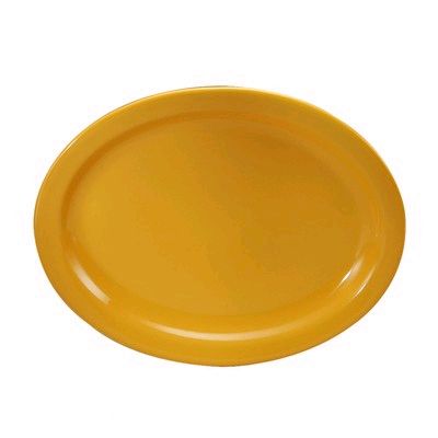 Oneida&reg; Mexican Goldenrod 13-1/4" x 10-5/8" Oval Platter