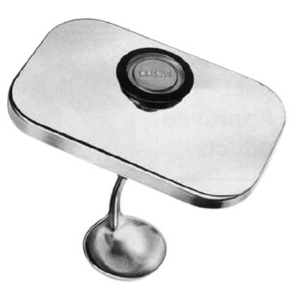 Lift-Off Lid w/ 1.5 oz Ladle & Blank Knob for Syrup Jar