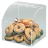 Cal-Mil&reg; Curved Top Opening Clear Bread Bin