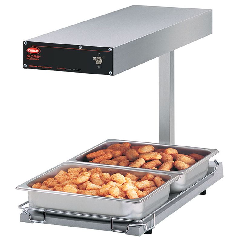 Hatco® GRFFBL Glo-Ray® 870 Watt Portable Food Warmer | Wasserstrom display picture 1