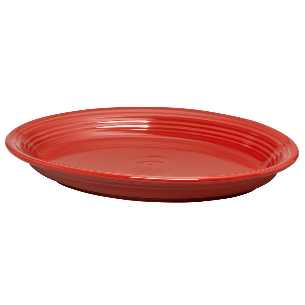 Homer Laughlin China Fiesta&reg; Scarlet 13-5/8" Oval Platter