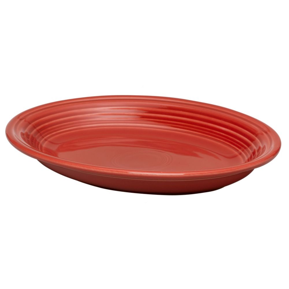 Homer Laughlin China Fiesta&reg; Scarlet 11-5/8" Oval Platter