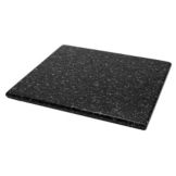 Gourmet Display&reg; 7-1/2" Square Black Serving Stone Tray