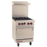 Vulcan Hart V Series 24" Gas Restaurant Range w/ Four Burners