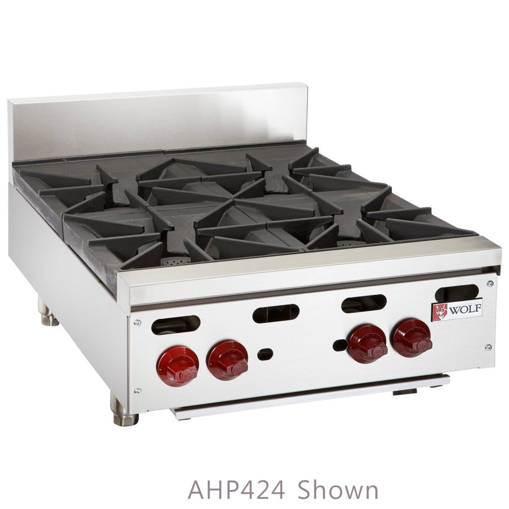 Wolf Range Achiever 240000 Total BTU 8-Open Burner Gas Hotplate