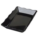 Carlisle Scalloped Deliware&reg; Black Baker, 14 x 95"