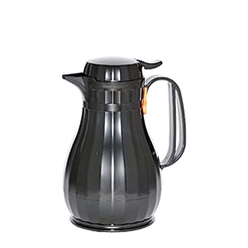 Service Ideas Eco Serv&reg; Black Plastic 44 oz Insulated Server