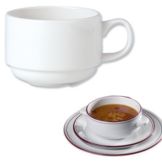 Steelite Simplicity Cabernet 6 Oz Slimline Stacking Cup