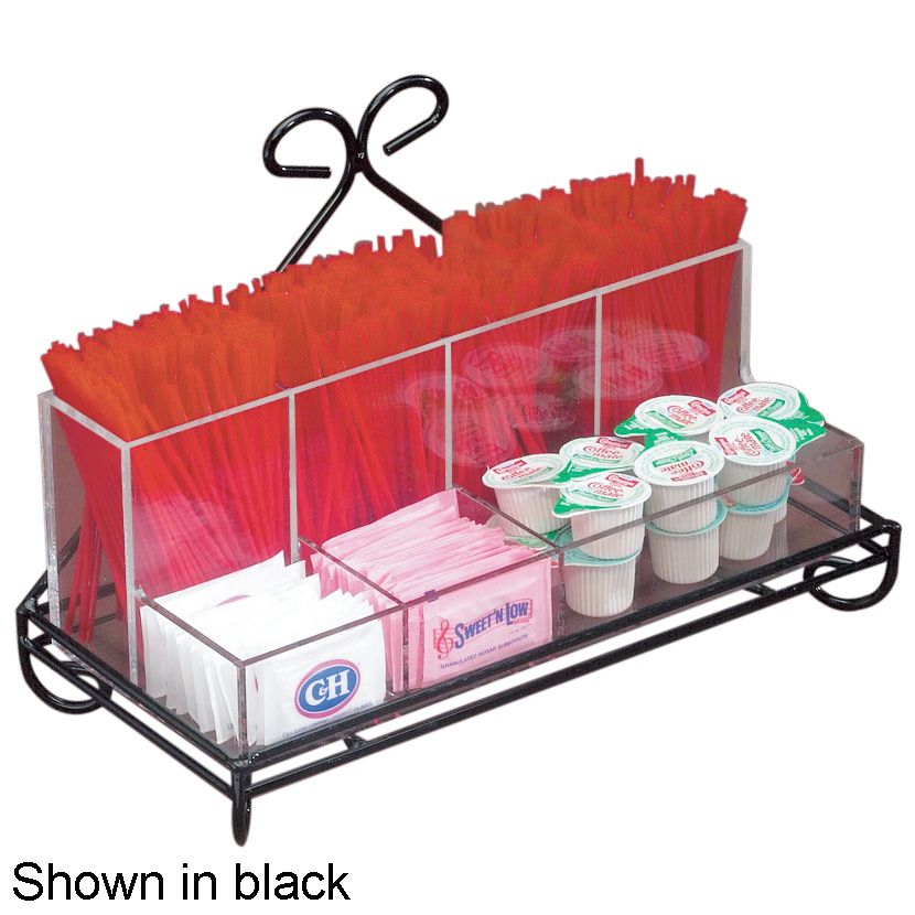 Cal-Mil&reg; 13" x 6" x 9" Coffee Condiment Unit