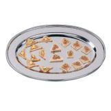 American Metalcraft 12" Oval S/S Platter