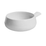 Hall&reg; China White 10 Oz. Side Handle Soup Bowl with Side Handle