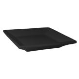 Diversified Ceramics Black 4.5 oz Square Plate