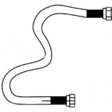 Vulcan Hart Four Foot Flex Hose and Quick Disconnect