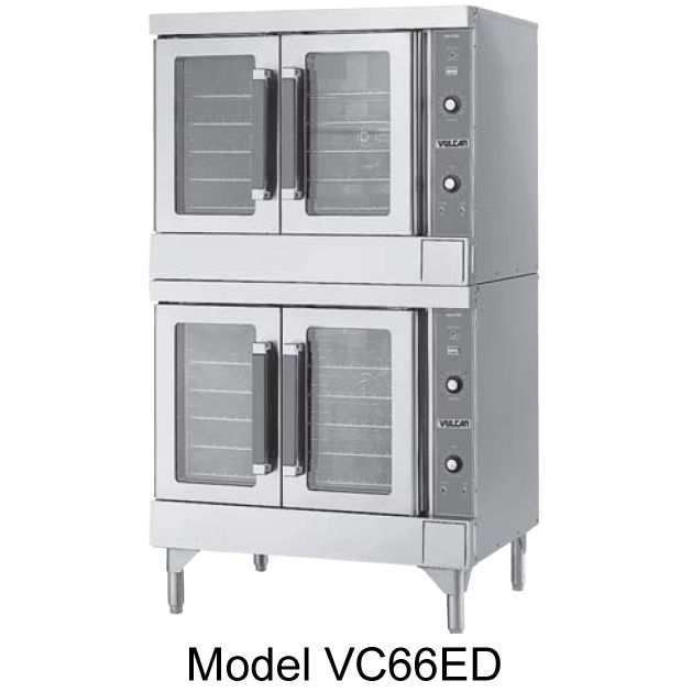 Vulcan Hart S/S Electric Double Deck Convection Oven