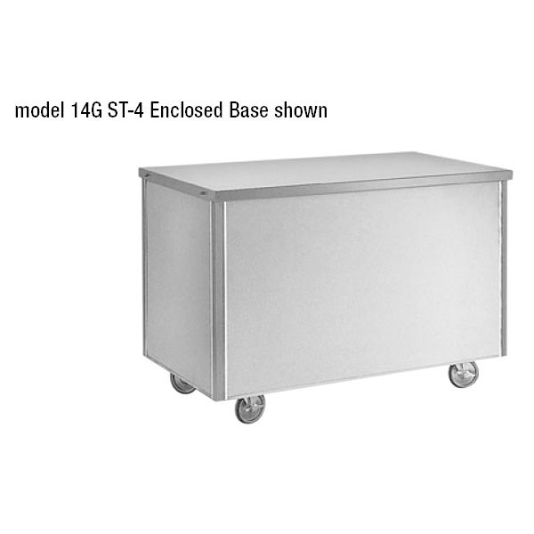 Randell&reg; 48" x 30" x 35" Enclosed Base S/S Worktop