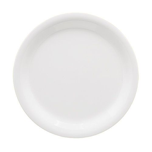 G.E.T. Diamond White&trade; Narrow Rim 7-1/4" Melamine Plate