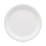 G.E.T. Diamond White&trade; Narrow Rim 7-1/4" Melamine Plate