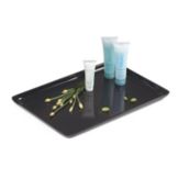 G.E.T. Black Melamine 11.7 x 7.9" Rectangular Platter