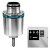 Salvajor 3-HP Disposer w/ 3-1-/2" Sink Assembly / Safety Line