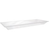 Buffet Enhancement 56X24 in. Acrylic Ice Display Tray W/Drain