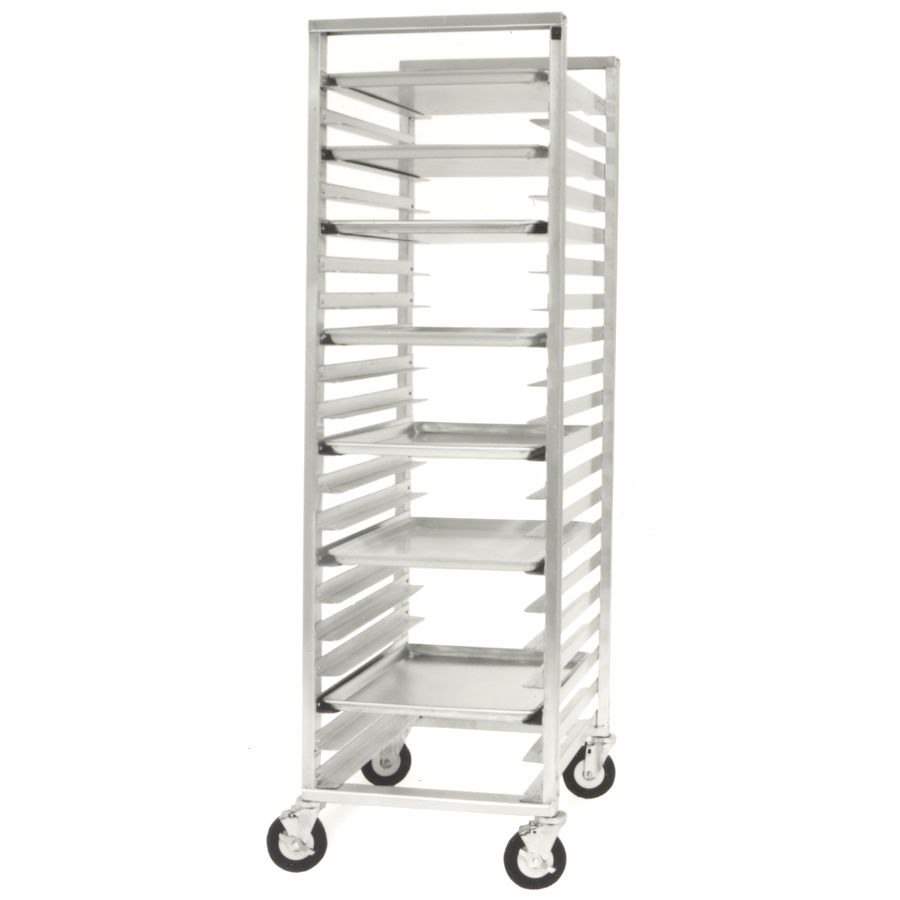 CresCor Full Height Mobile Utility Rack