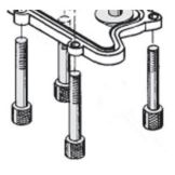 Edhard Thumb Screw f/ F-Series Filler Unit