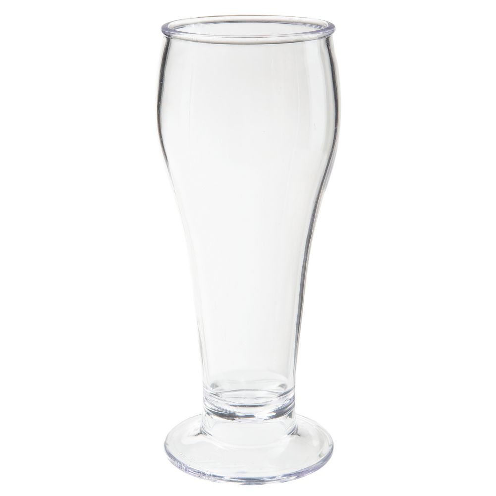 G.E.T. Specialty Drinkware Clear SAN Plastic 22 Oz Pilsner Glass