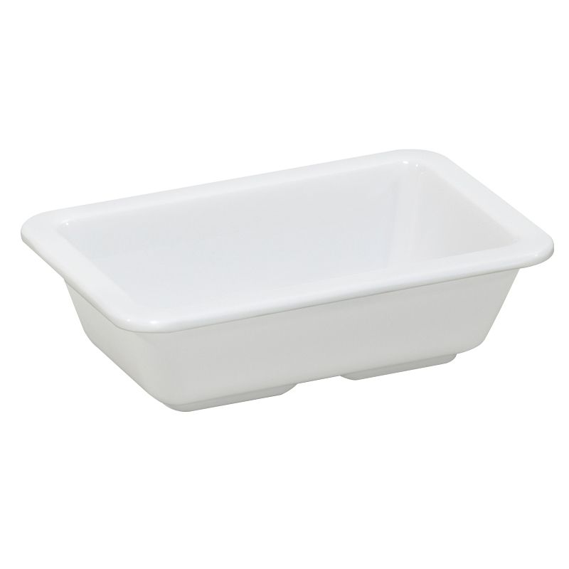 G.E.T. Milano&trade; 4 Oz White Rectangular Side Dish