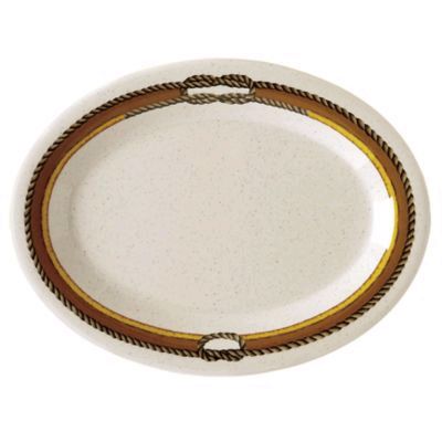 G.E.T. Diamond Rodeo&trade; Oval 12 x 9" Platter