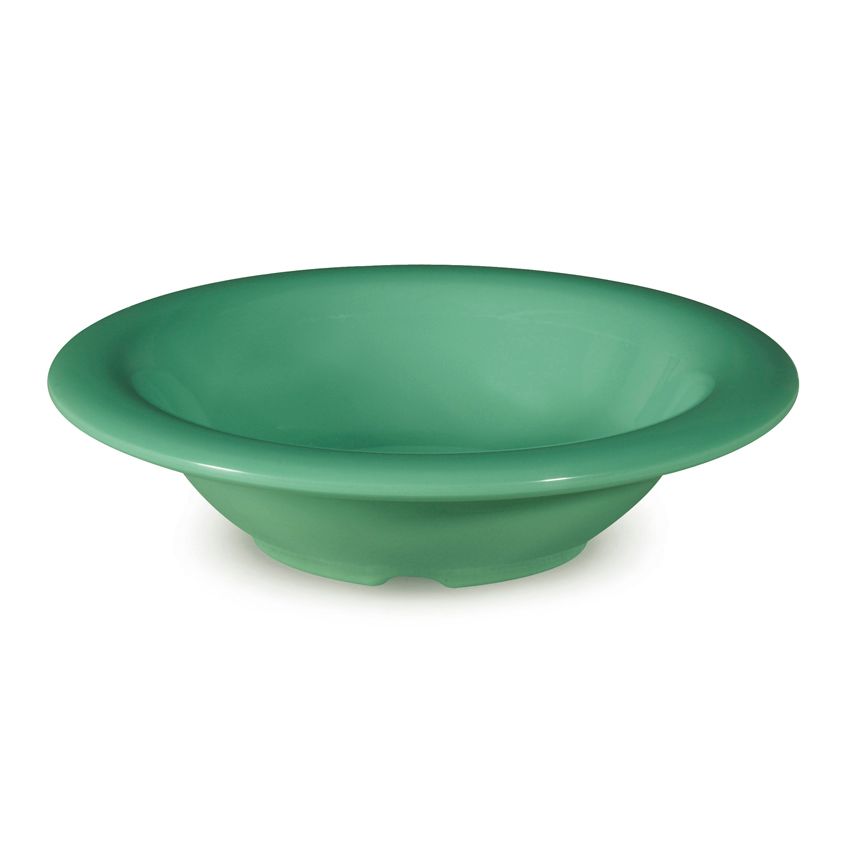 G.E.T. Diamond Mardi Gras&trade; Rainforest Green 8 Oz. Melamine Bowl