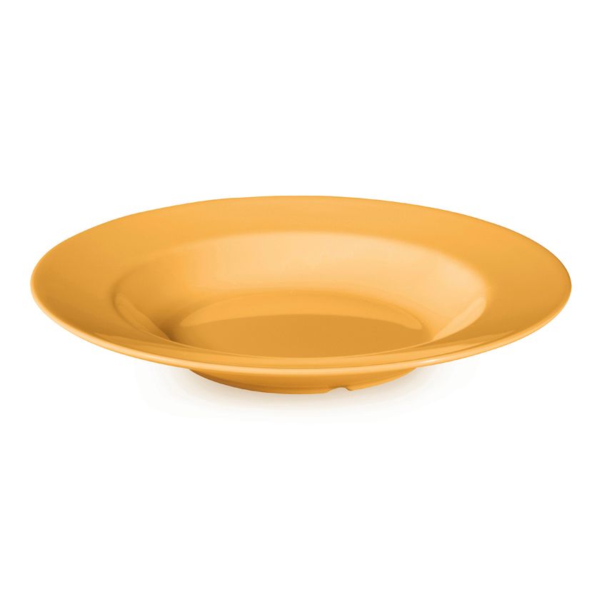 G.E.T. Enterprises Mardi Gras 16 oz Tropical Yellow Pasta / Salad Bowl