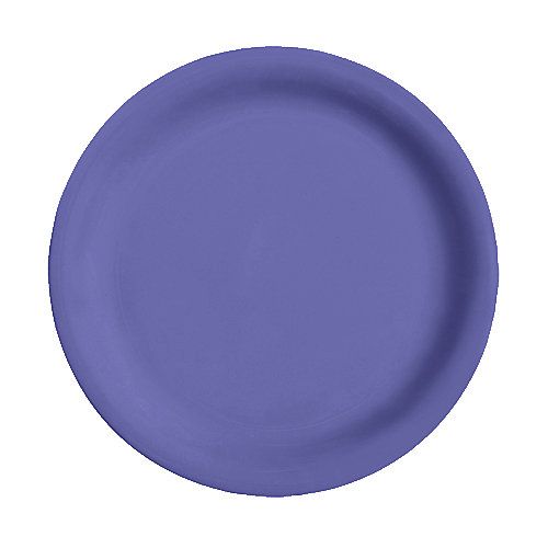 G.E.T. Diamond Mardi Gras&trade; Peacock Blue 9" Plate