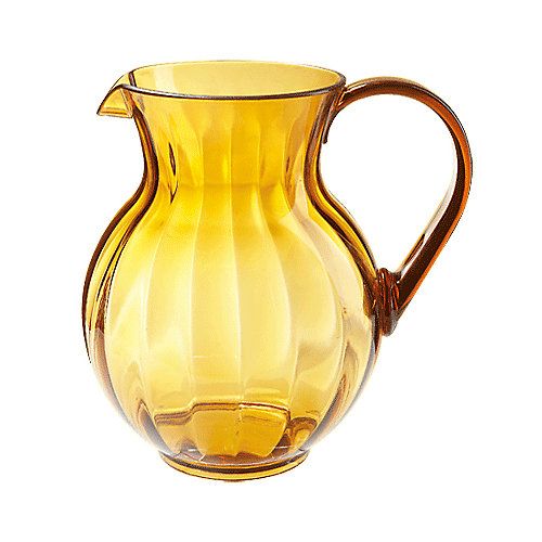 G.E.T. Tahiti&trade; Amber Polycarbonate 90 Oz Pitcher