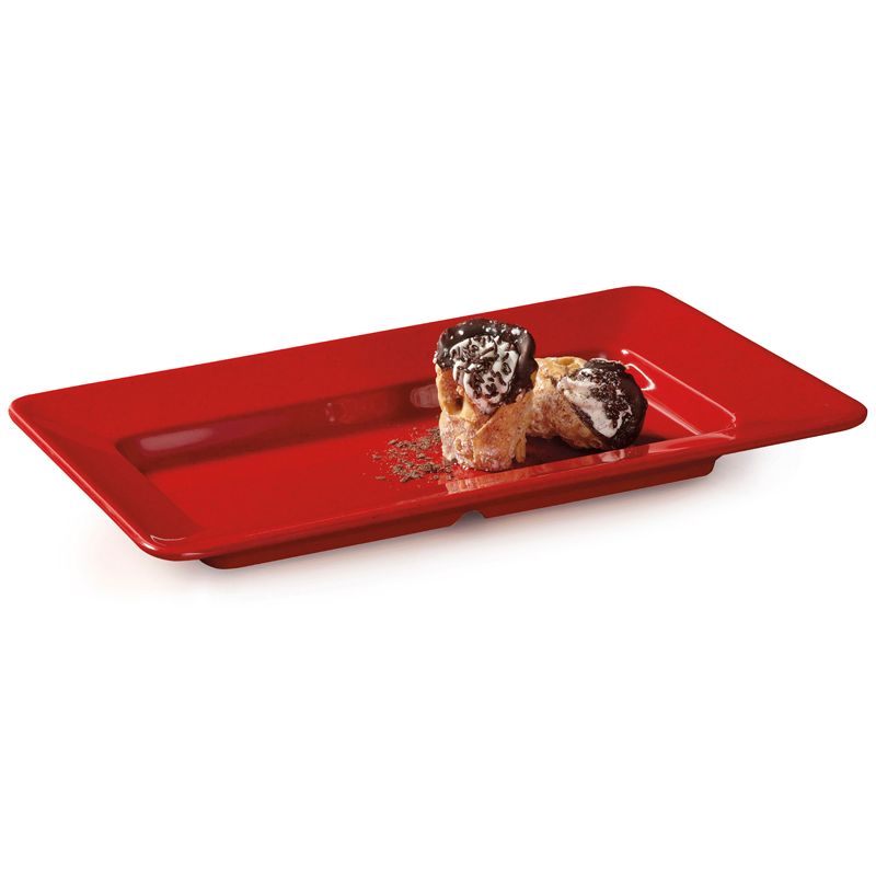G.E.T. Red Sensation 15 x 8 Rectangular Plate