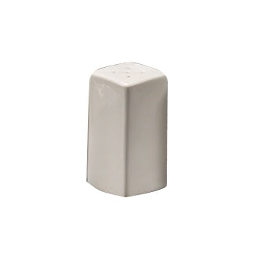 American Metalcraft Square White Ceramic Salt / Pepper Shaker Set