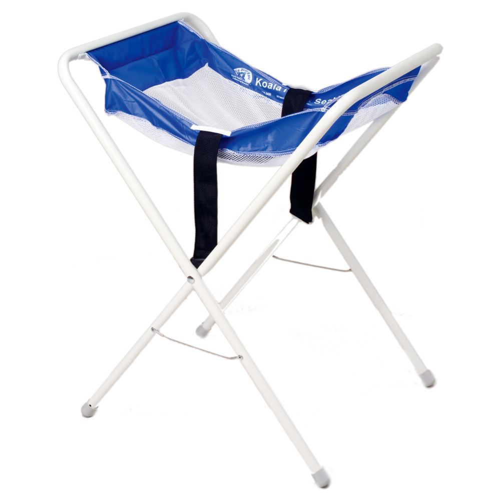 Koala Kare White / Blue Infant Seat Kradle
