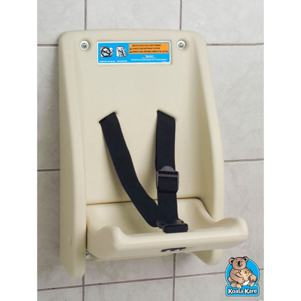 Koala Kare Cream Wall Mounted Child Protection Seat/ Safety Seat