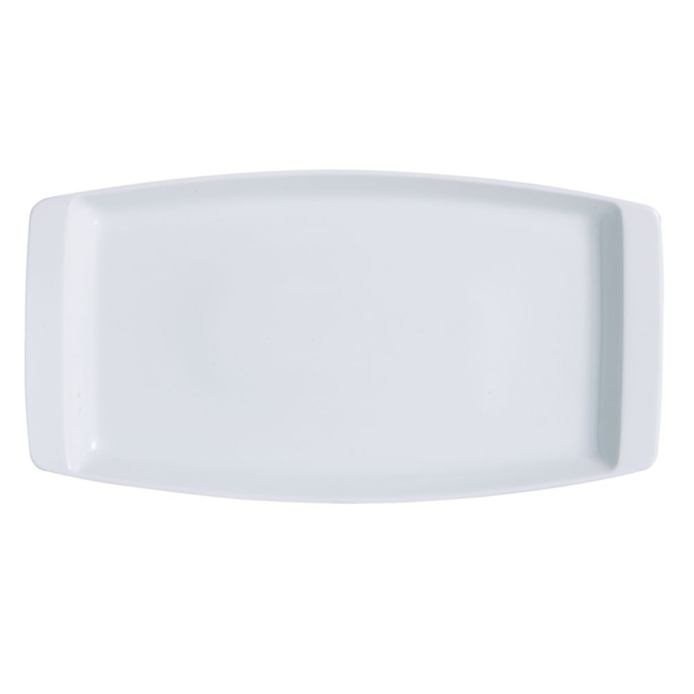Cardinal Arcoroc Vintage White Porcelain 14 x 7" Rectangular Dish