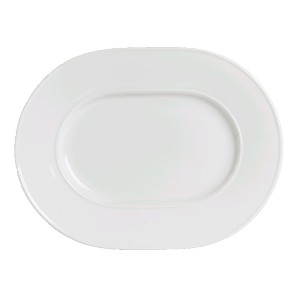 Steelite Rene Ozorio Argento&trade; White 11" Oval Platter