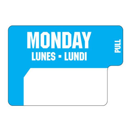 Ecolab Food Safety Duradot "Monday" Label