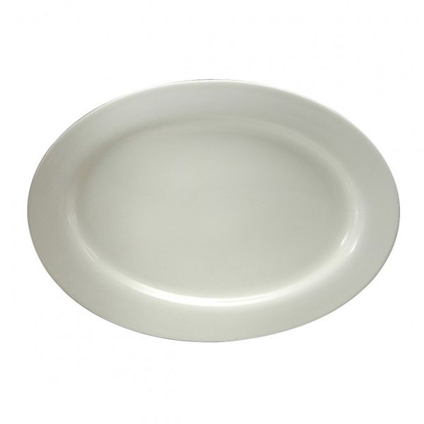 Oneida&reg; Gemini&trade; 13-1/2" x 10" White Oval Platter