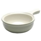 Diversified Ceramics Ultra White 10 oz Shallow Onion Soup Crock