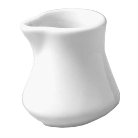 Diversified Ceramics Ultra White 1.25 oz Carafe Creamer