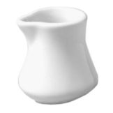 Diversified Ceramics Ultra White 1.25 oz Carafe Creamer